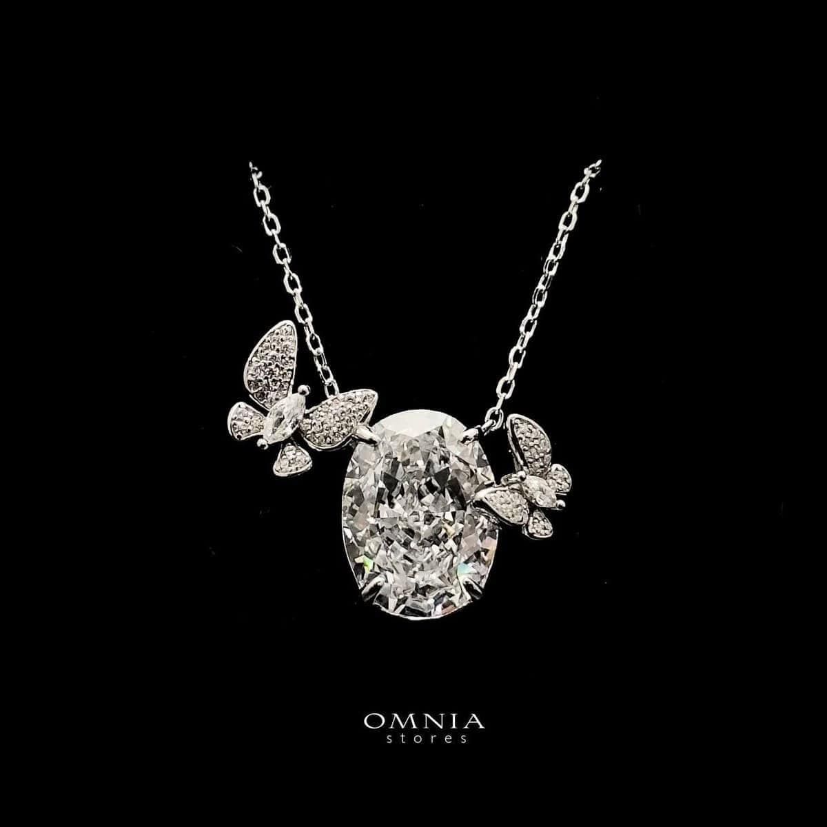 Omnia Maysun Pure White Bracelet in 92.5 Silver with High Quality Simulated Diamonds image number null